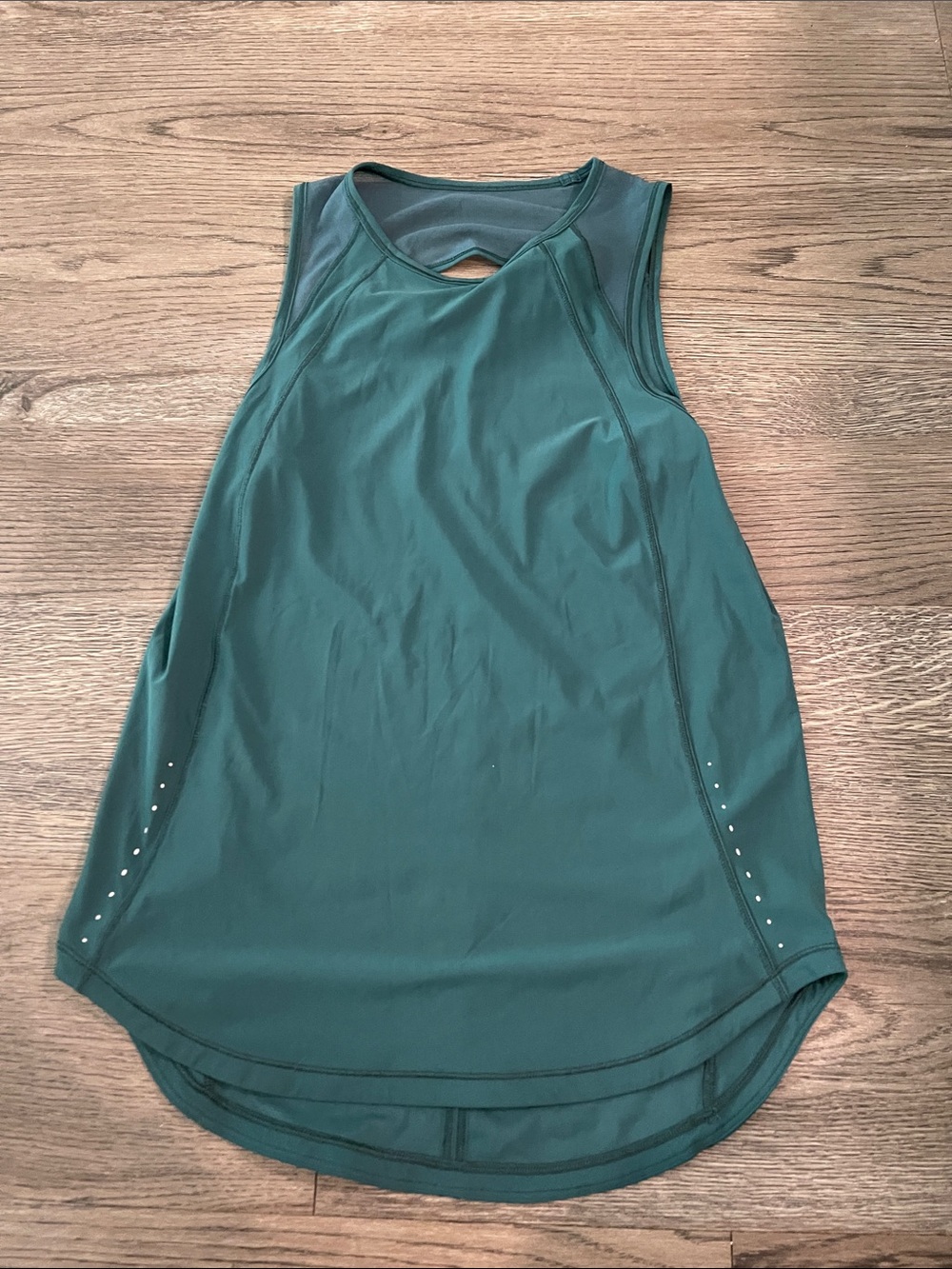 lululemon athletica Teal Green Sleeveless Workout Tank